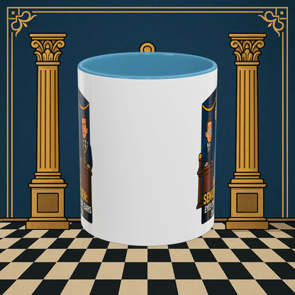 Masonic Mugs - Masonic Watchfulness - Senior Warden Printify