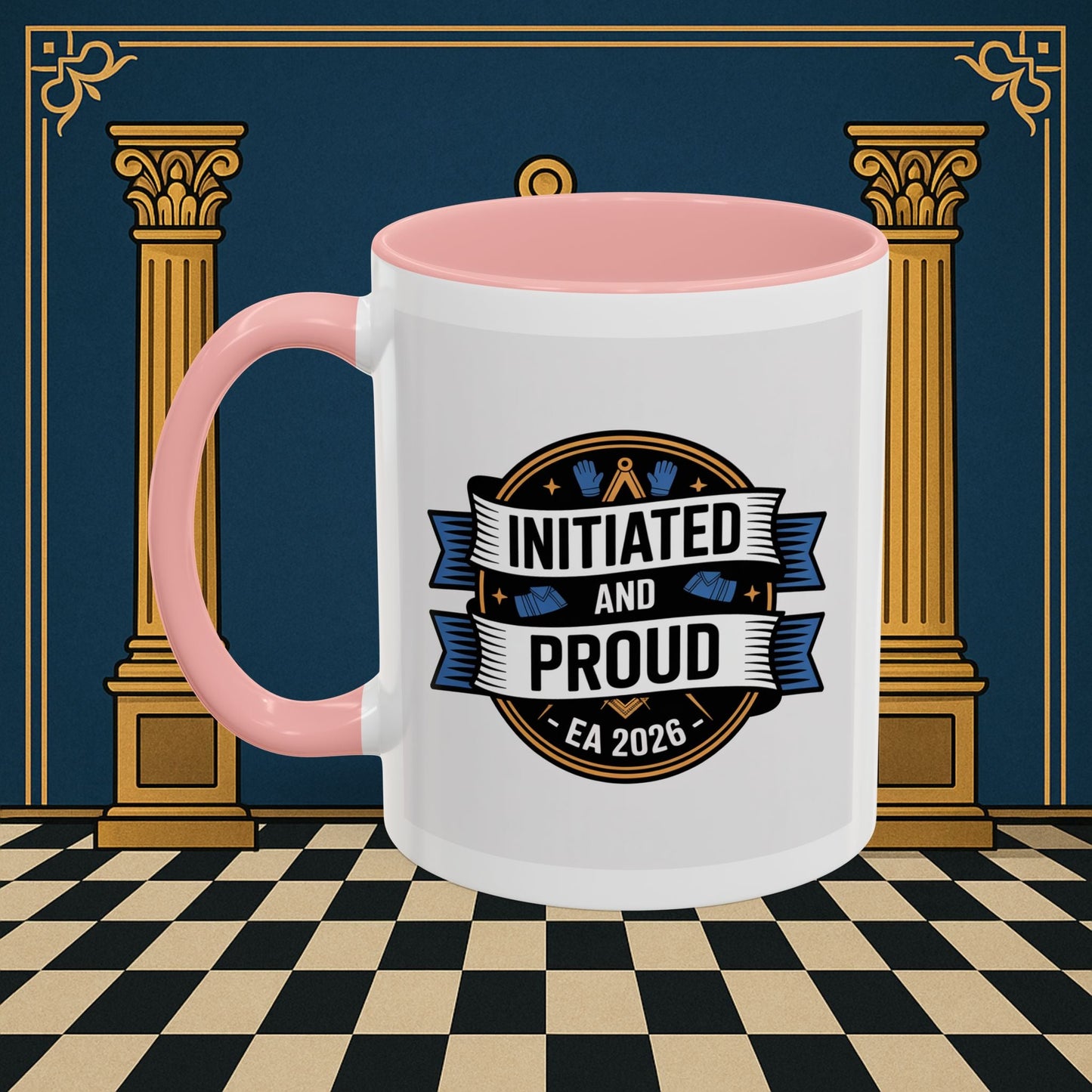 Masonic Mugs - Entered Apprentice 2025 - Ready to Go Printify