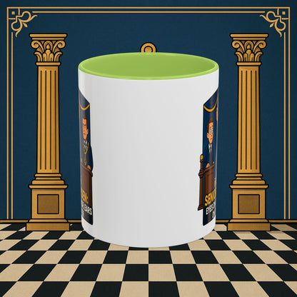Masonic Mugs - Masonic Watchfulness - Senior Warden Printify