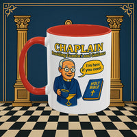 Masonic Mugs Ready to Go - Comfort in Faith - Chaplain Printify