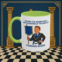 Masonic Mugs - Banner and Barrel - Provincial Standard Bearer Printify