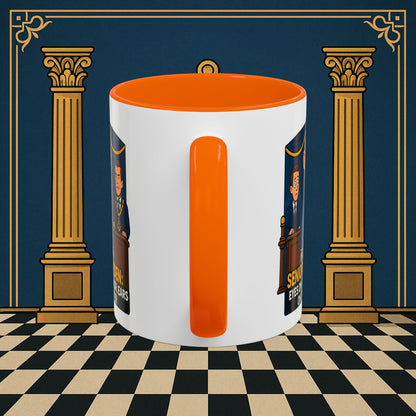 Masonic Mugs - Masonic Watchfulness - Senior Warden Printify