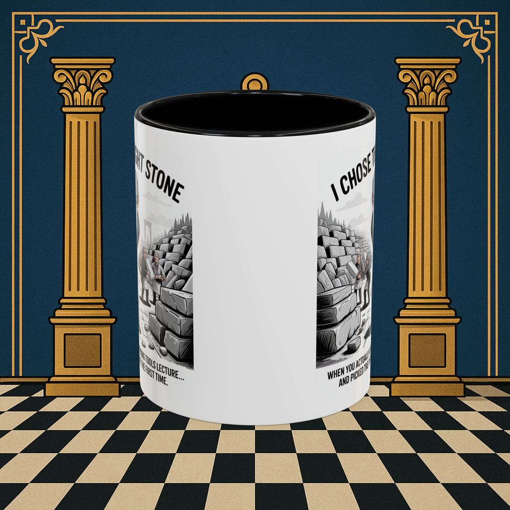 Masonic Mugs - Stone Selection Success - Mark Masonry