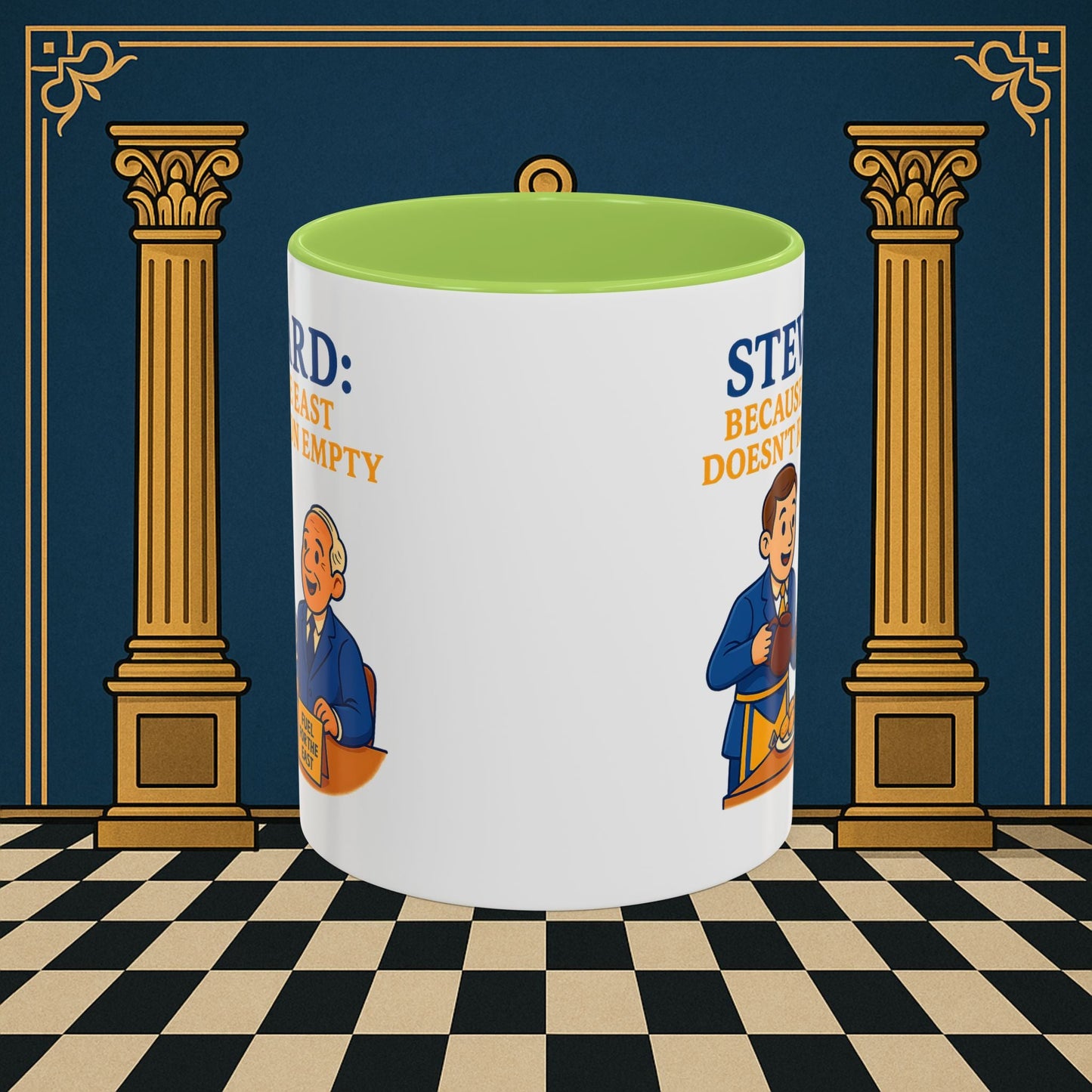 Masonic Mugs - Tea and Empires - Steward Printify