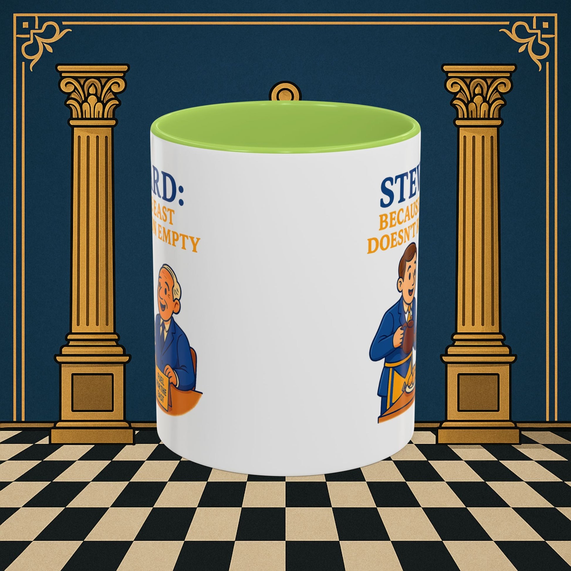 Masonic Mugs - Tea and Empires - Steward Printify