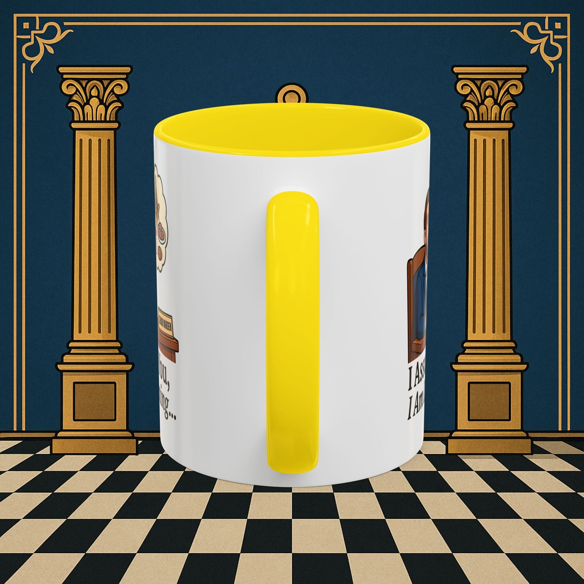 Masonic Mugs - Masonic Musings - Senior Warden Printify