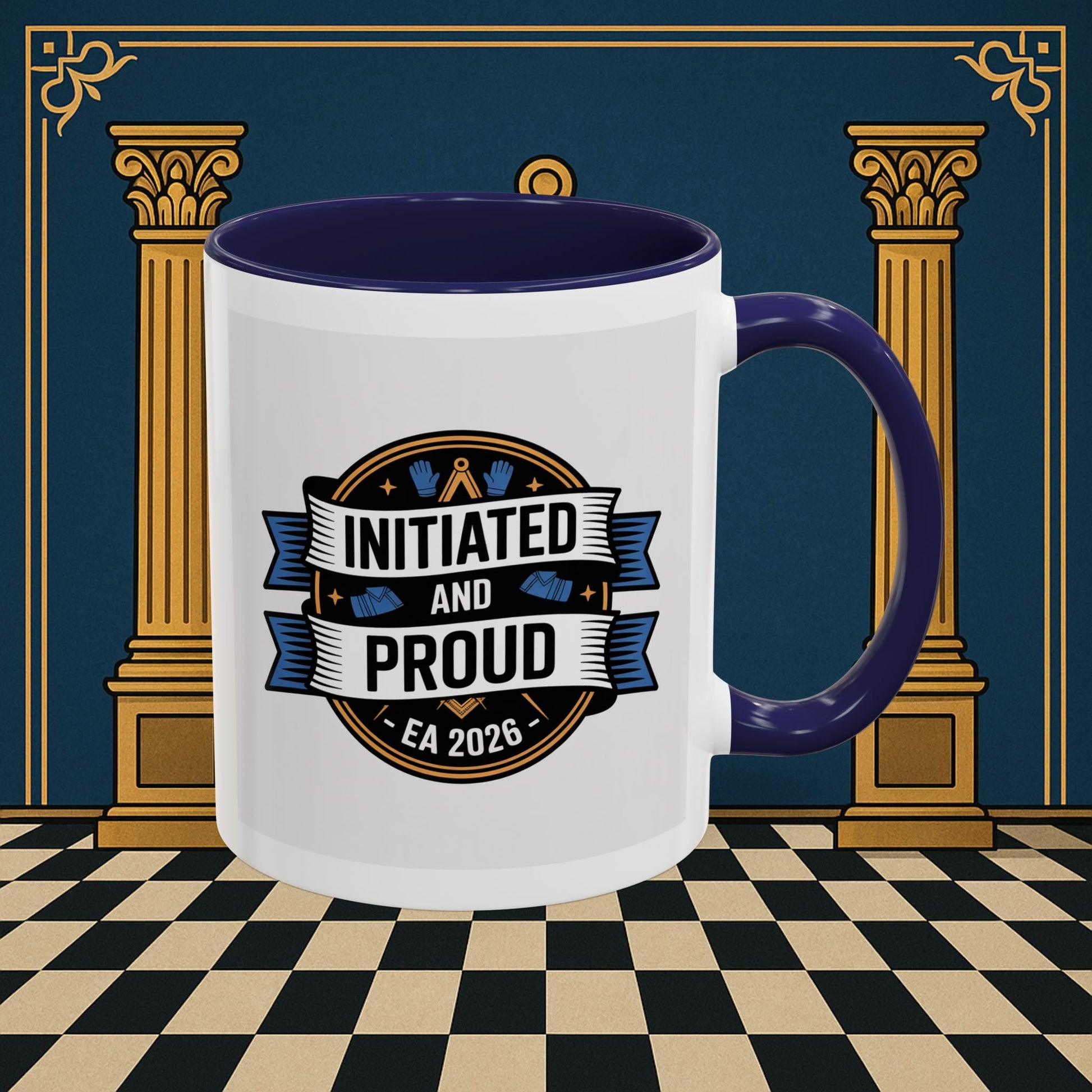 Masonic Mugs - Entered Apprentice 2025 - Ready to Go Printify