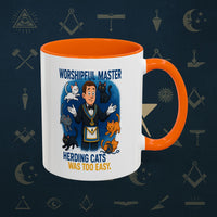 Masonic Mugs - Masonic Cats Assemble - Worshipful Master Printify