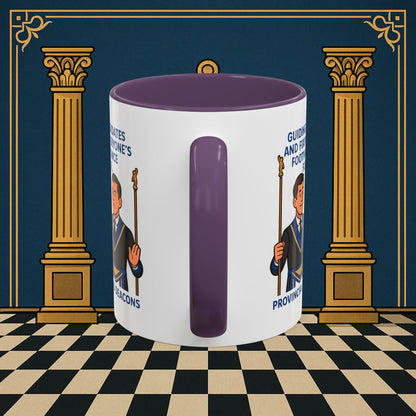 Masonic Mugs - Guiding Light of Masonic Tradition - Provincial Grand Deacons Printify