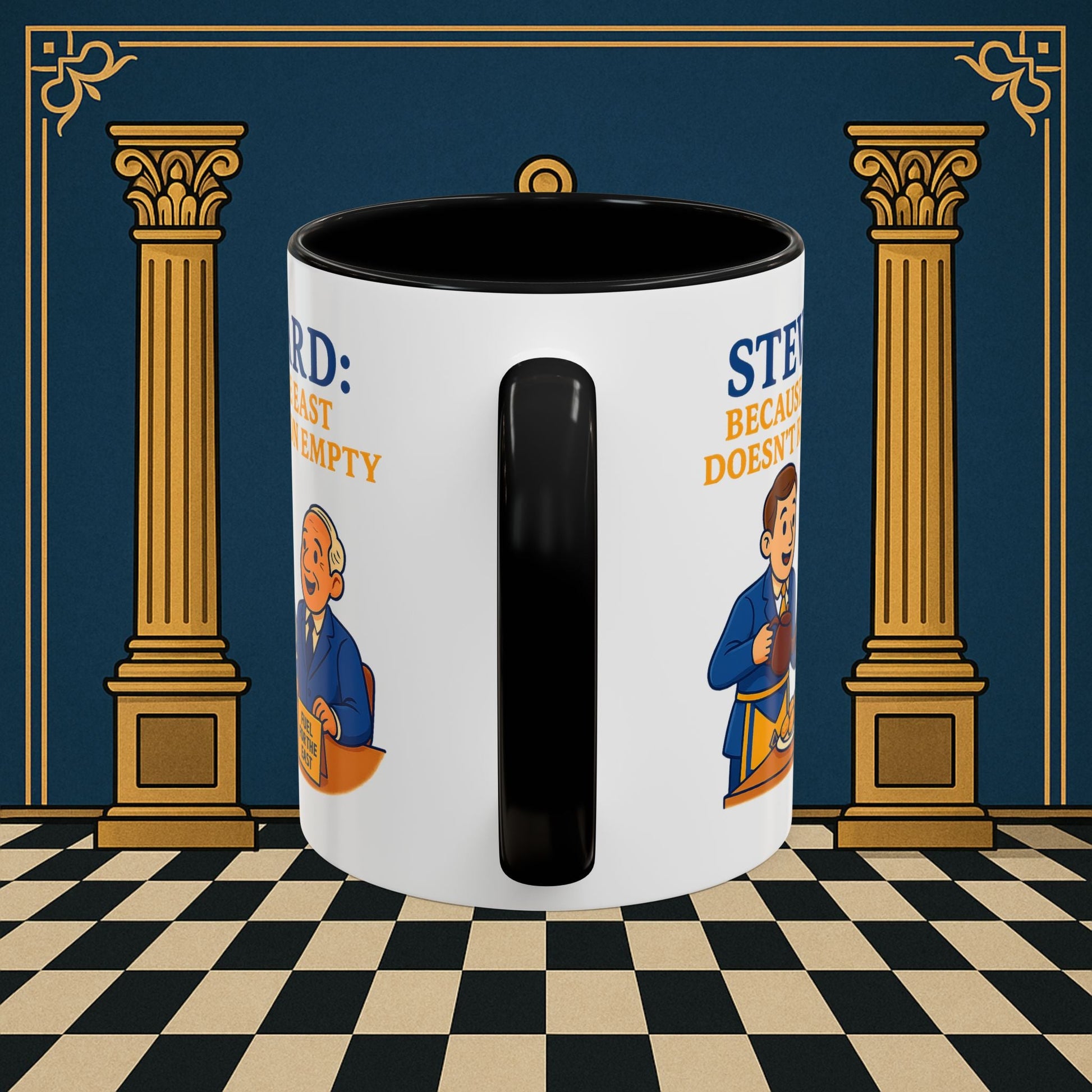 Masonic Mugs - Tea and Empires - Steward Printify