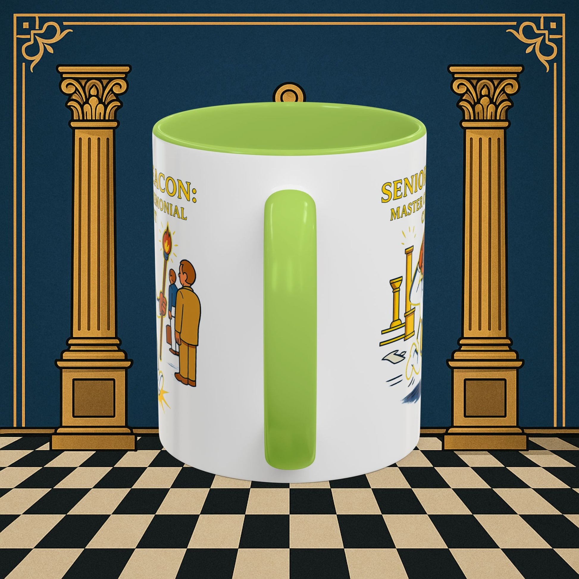 Masonic Mugs - Senior Deacon's CrossFit Challenge - Senior Deacon Printify