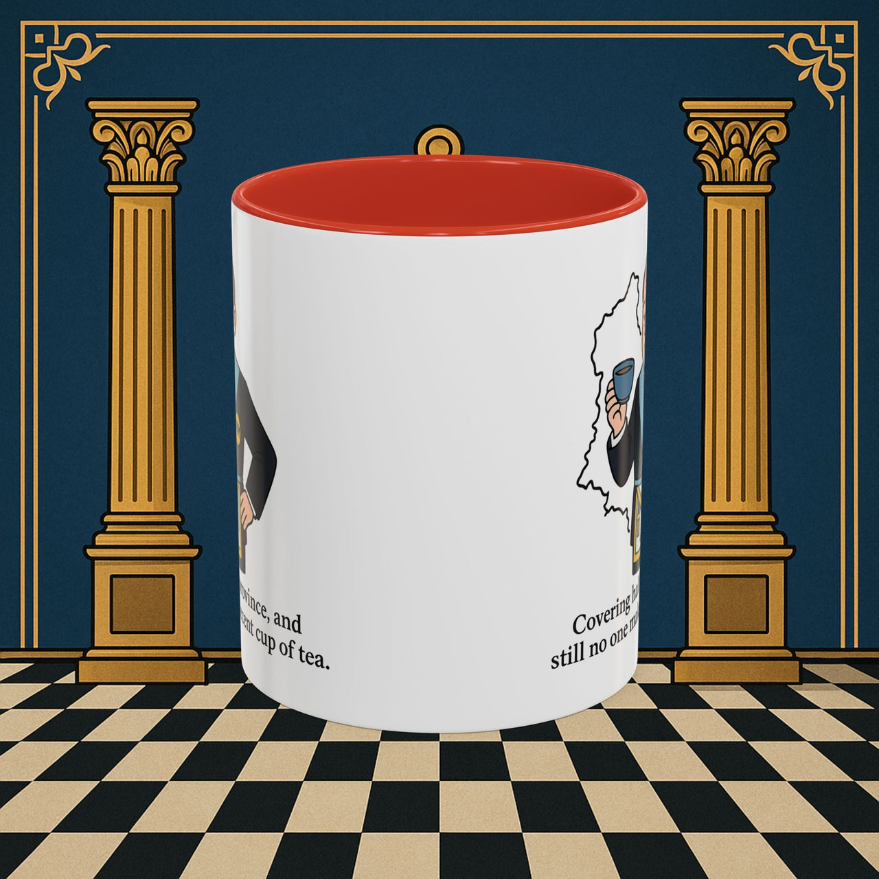 Masonic Mugs - Provincial Tea Troubles - Assistant Provincial Grand Master Printify