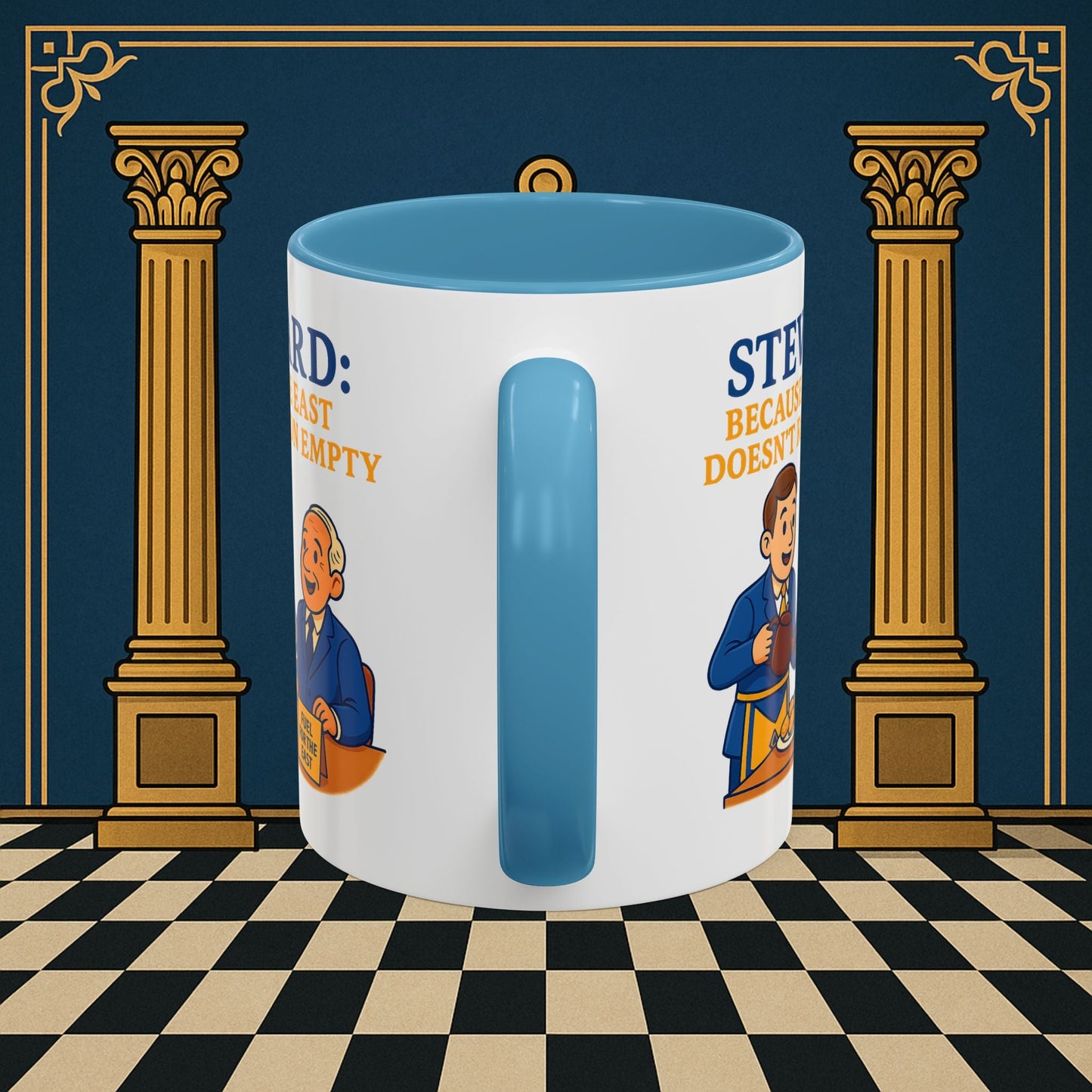 Masonic Mugs - Tea and Empires - Steward Printify