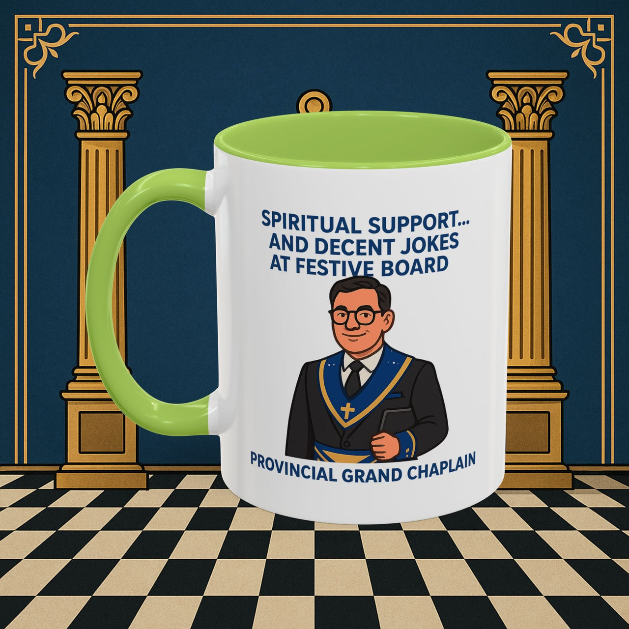 Masonic Mugs - Divine Humor - Provincial Grand Chaplain Printify
