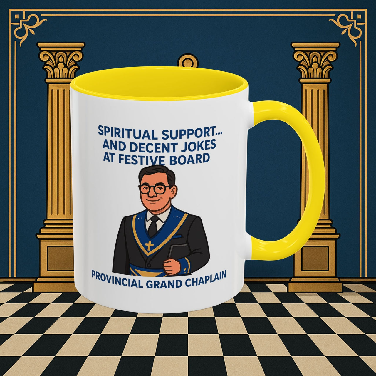 Masonic Mugs - Divine Humor - Provincial Grand Chaplain Printify