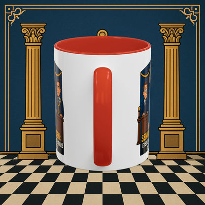 Masonic Mugs - Masonic Watchfulness - Senior Warden Printify