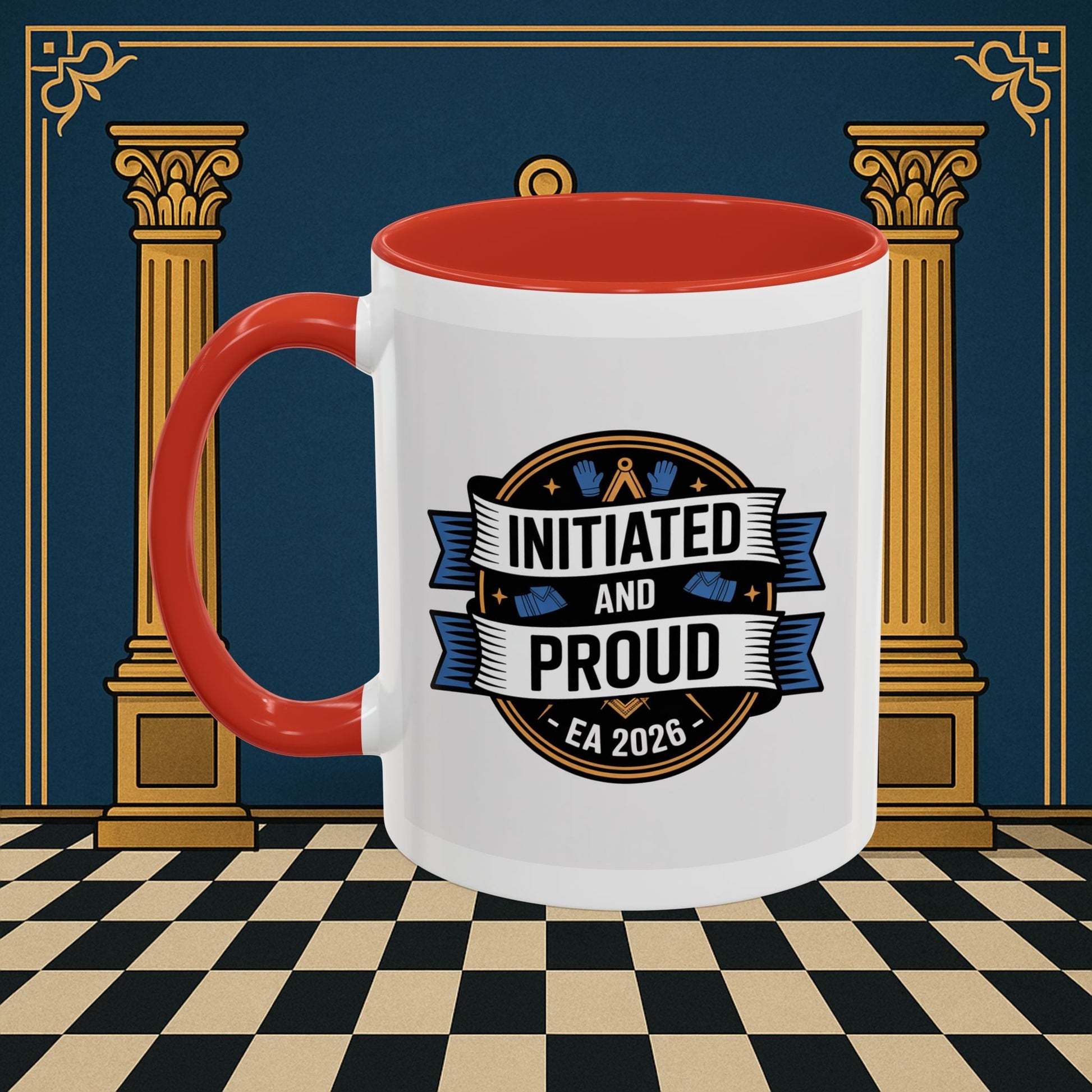 Masonic Mugs - Entered Apprentice 2025 - Ready to Go Printify