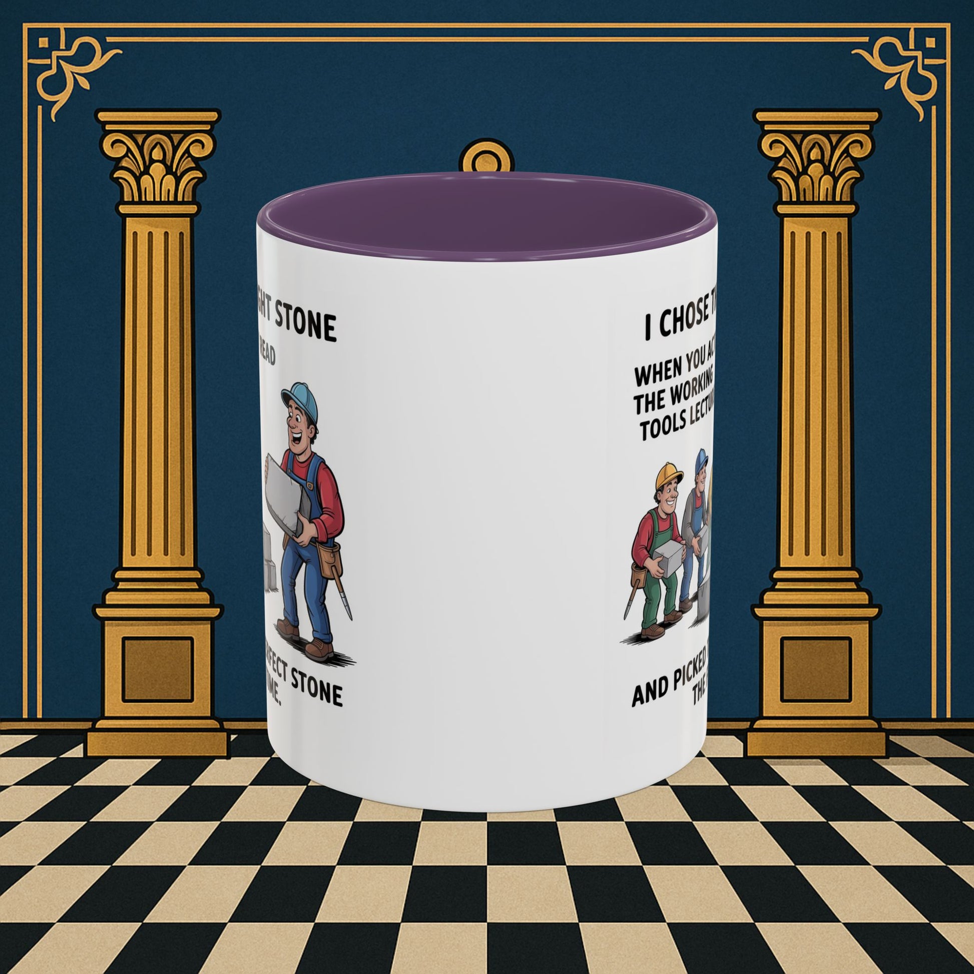 Masonic Mugs - Stone Selection Strategy - Mark Masonry