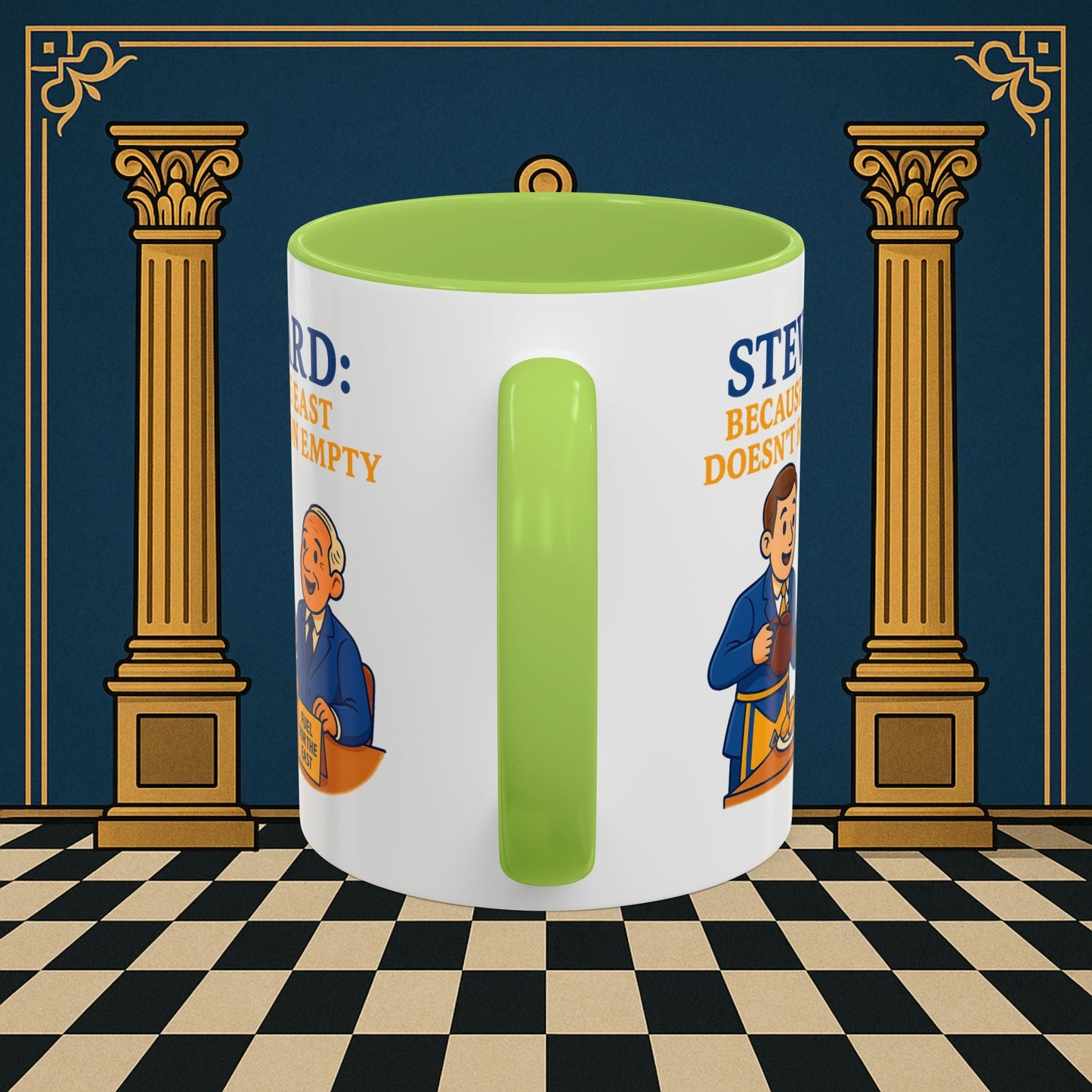 Masonic Mugs - Tea and Empires - Steward Printify
