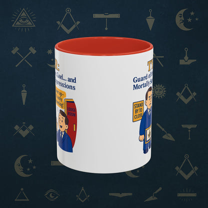 Masonic Mugs - Masonic Mysteries - Tyler Printify