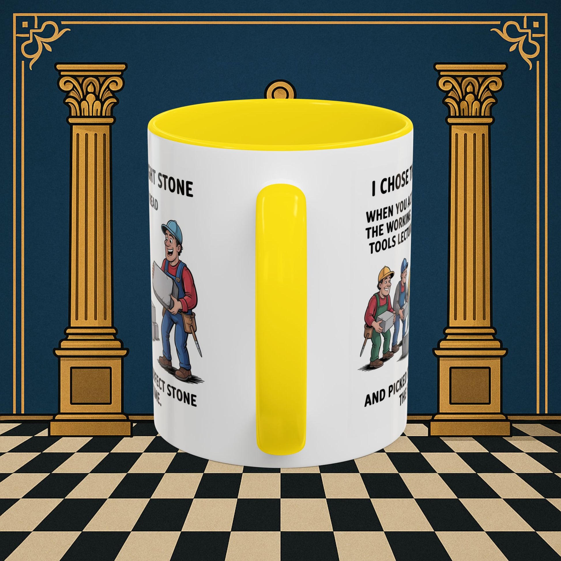 Masonic Mugs - Stone Selection Strategy - Mark Masonry
