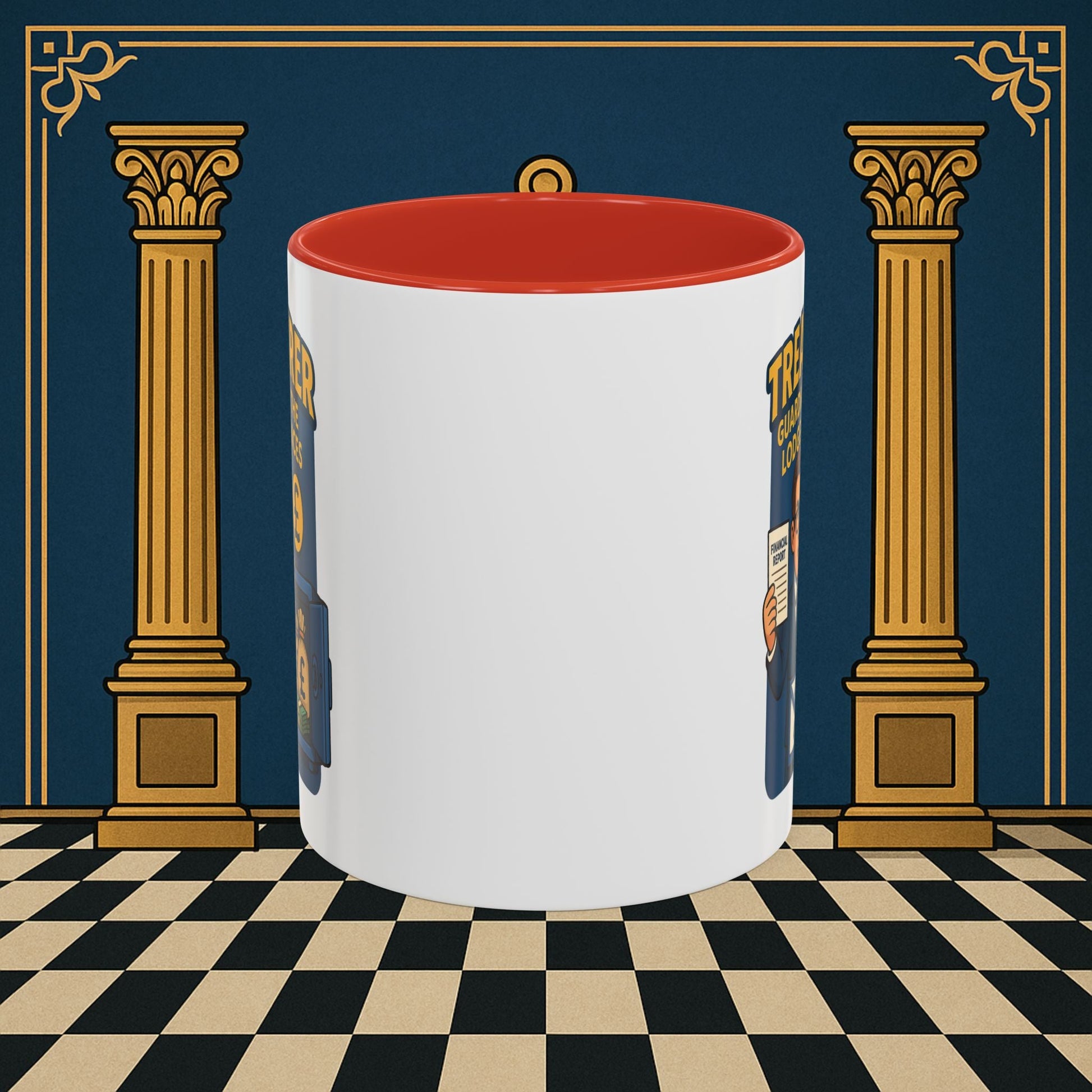 Masonic Mugs - Masonic Money Master - Treasurer Printify