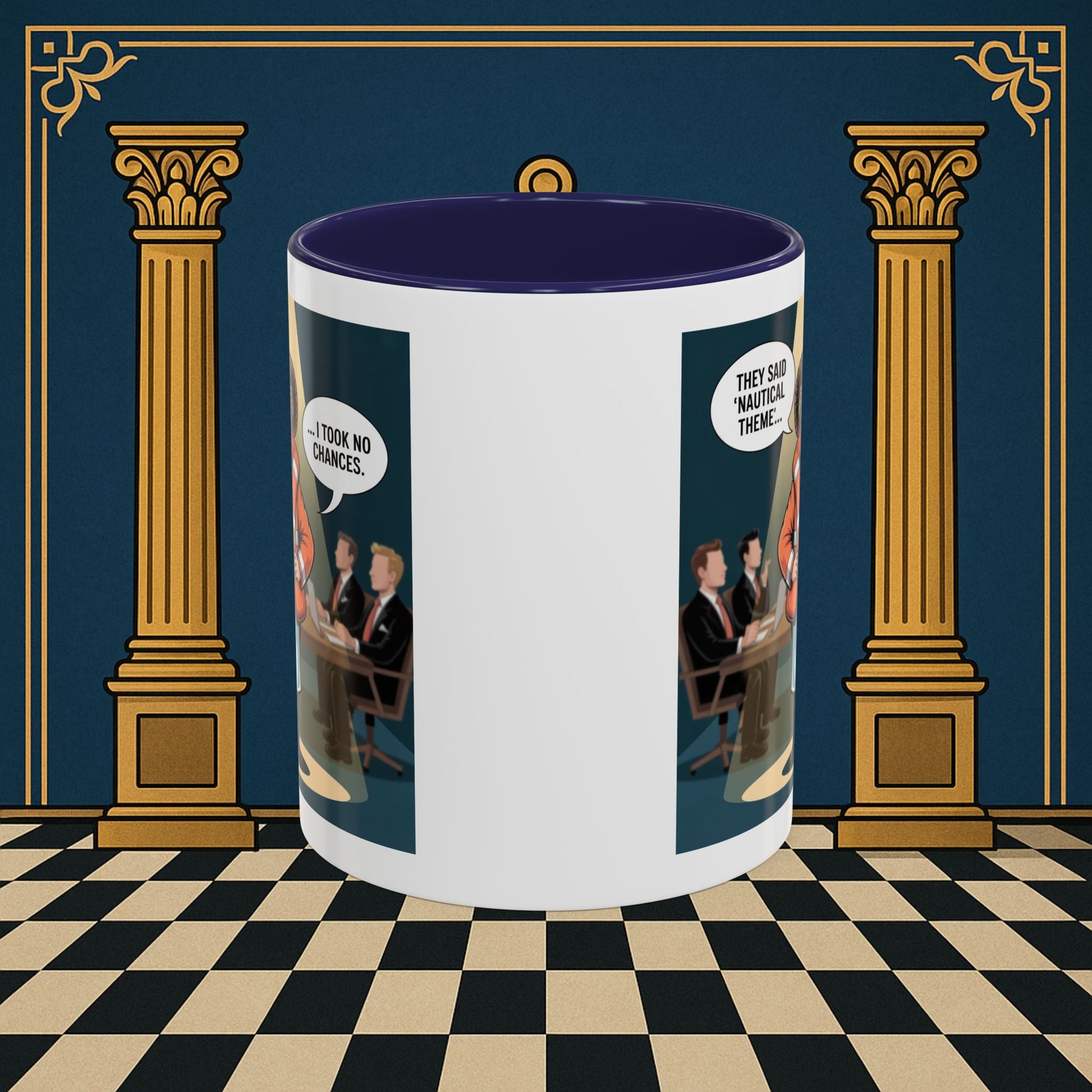Masonic Mugs - Boardroom Baa - Royal Ark Mariner Printify