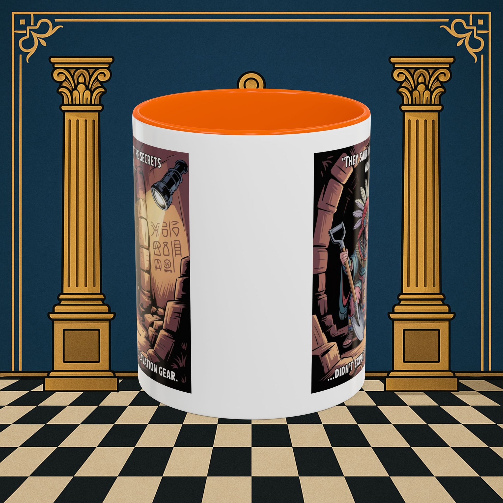 Masonic Mugs - Dig Happens - Royal Arch