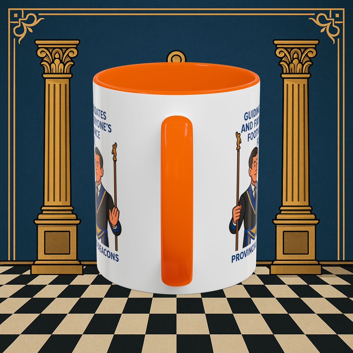 Masonic Mugs - Guiding Light of Masonic Tradition - Provincial Grand Deacons Printify