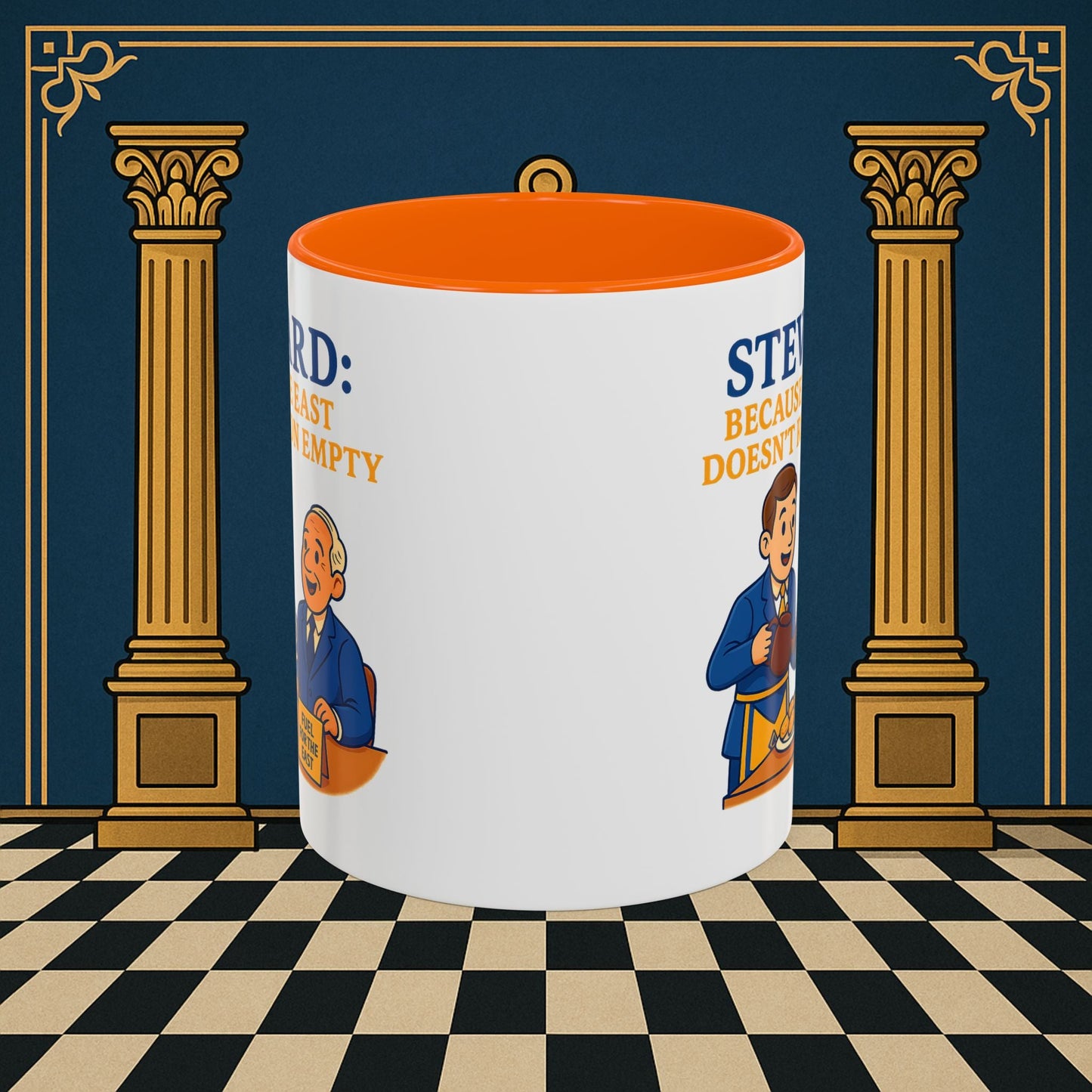 Masonic Mugs - Tea and Empires - Steward Printify
