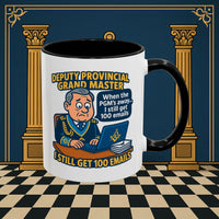 Masonic Mugs - Email Overload - Deputy Provincial Grand Master Printify