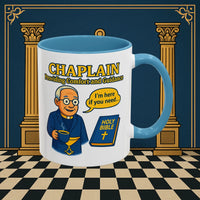 Masonic Mugs Ready to Go - Comfort in Faith - Chaplain Printify