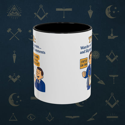 Masonic Mugs - Tyler's Awkward Moment - Tyler Printify