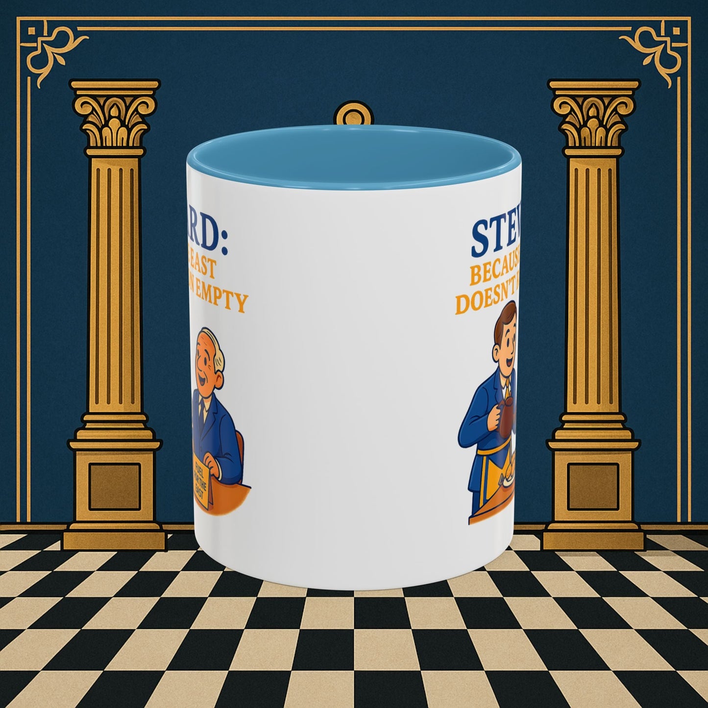 Masonic Mugs - Tea and Empires - Steward Printify