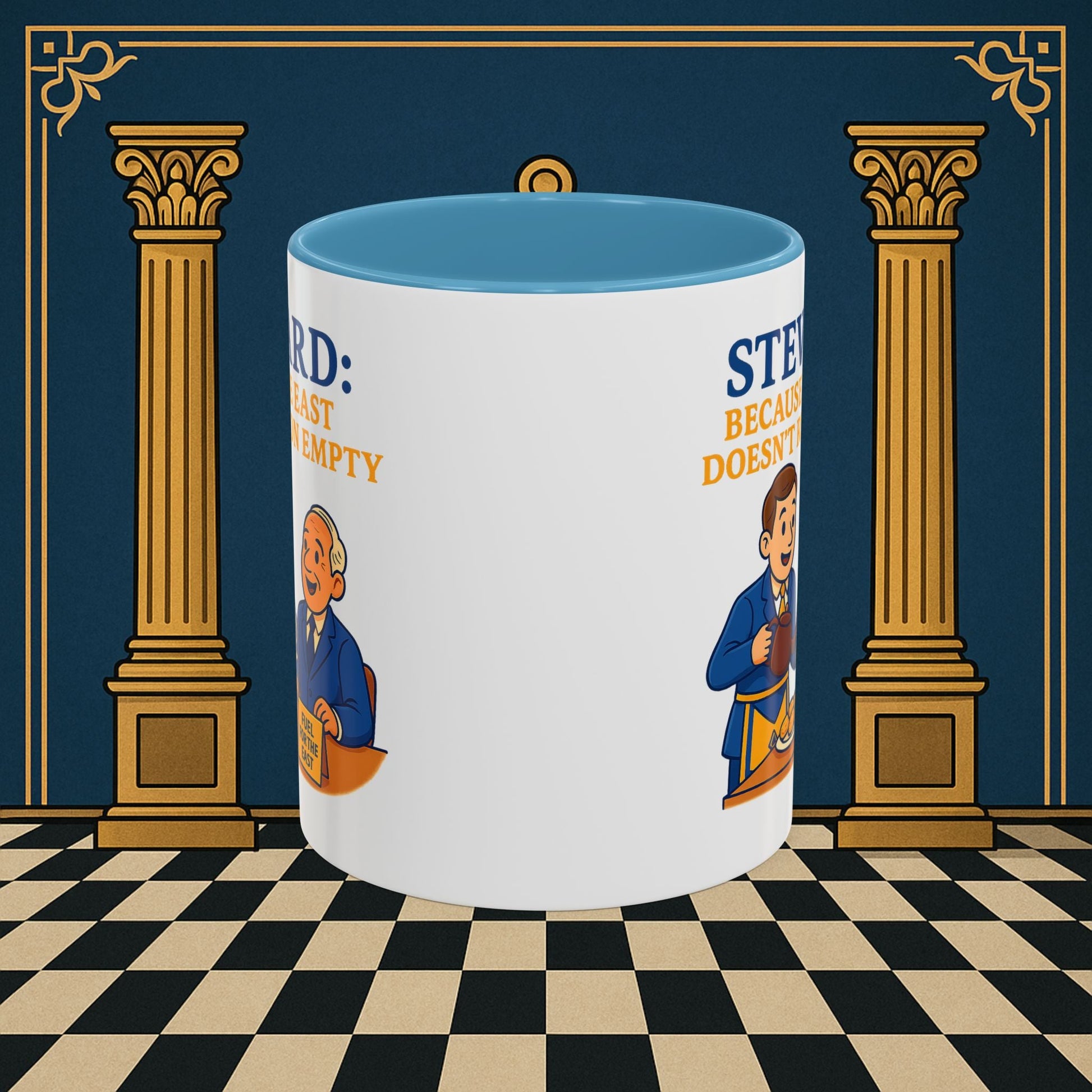 Masonic Mugs - Tea and Empires - Steward Printify