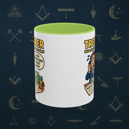 Masonic Mugs - Budget Blues - Treasurer Printify