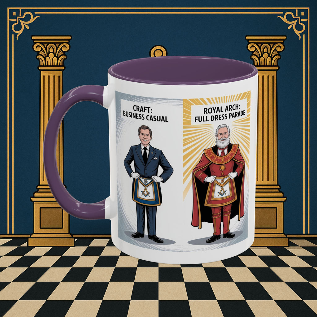 Masonic Mugs - Masonic Dress Code Decoded - Royal Arch