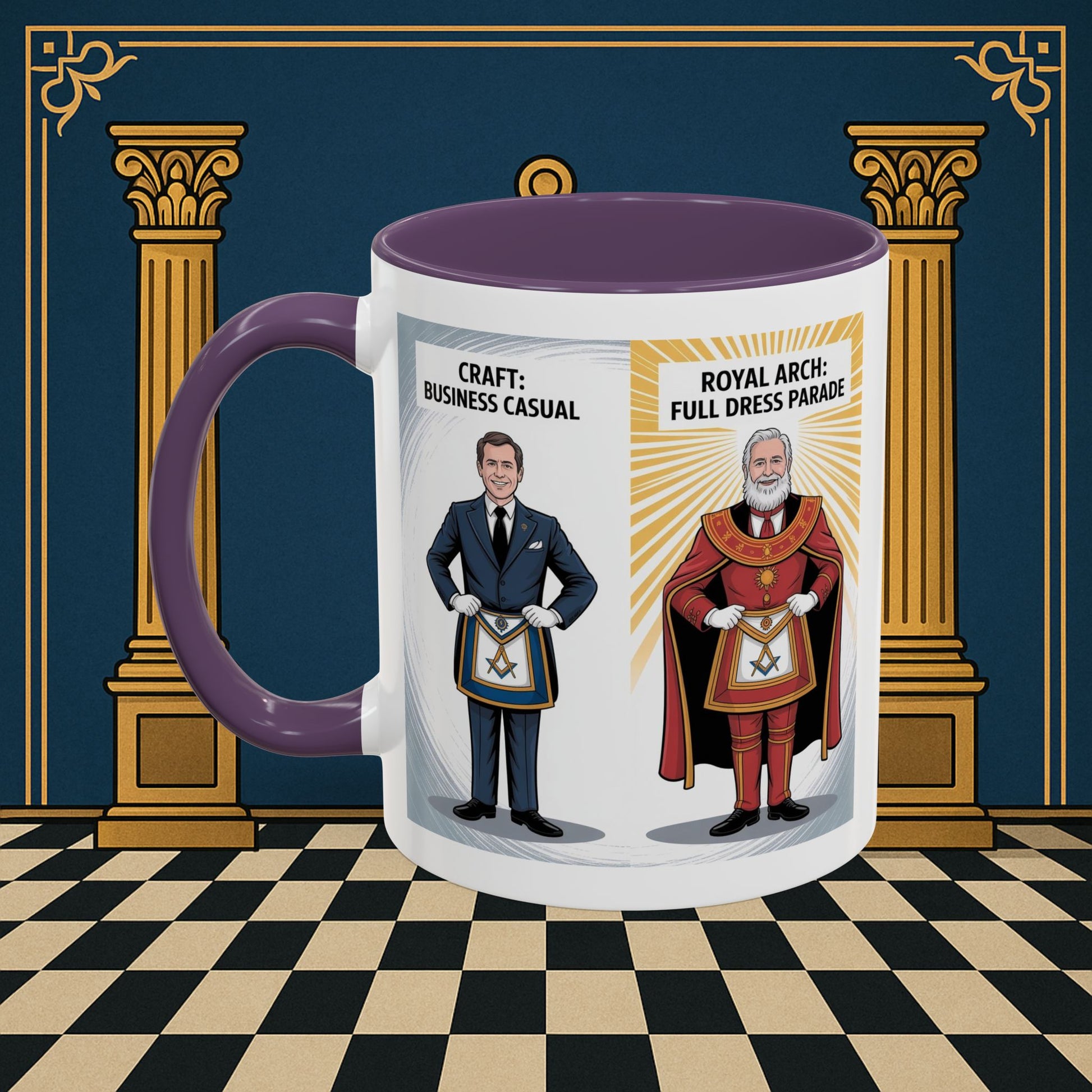Masonic Mugs - Masonic Dress Code Decoded - Royal Arch