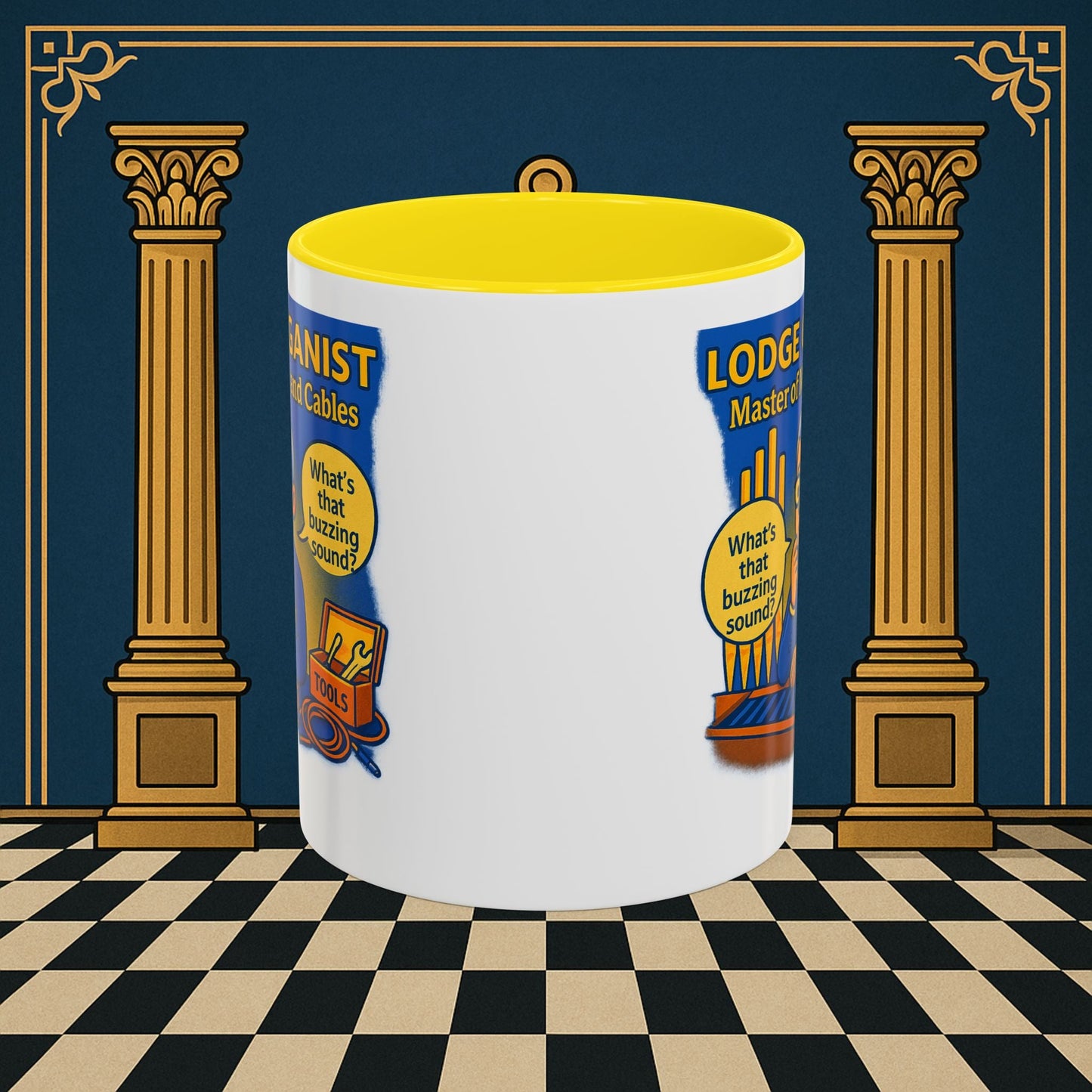 Masonic Mugs - Buzz Kill - Organist Printify