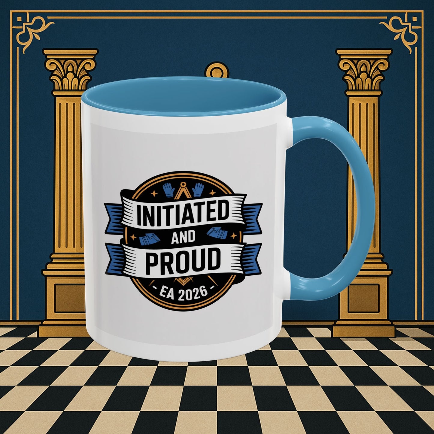 Masonic Mugs - Entered Apprentice 2025 - Ready to Go Printify