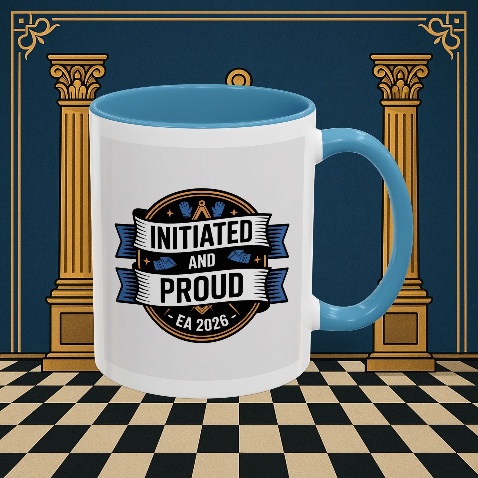 Masonic Mugs - Entered Apprentice 2025 - Ready to Go Printify