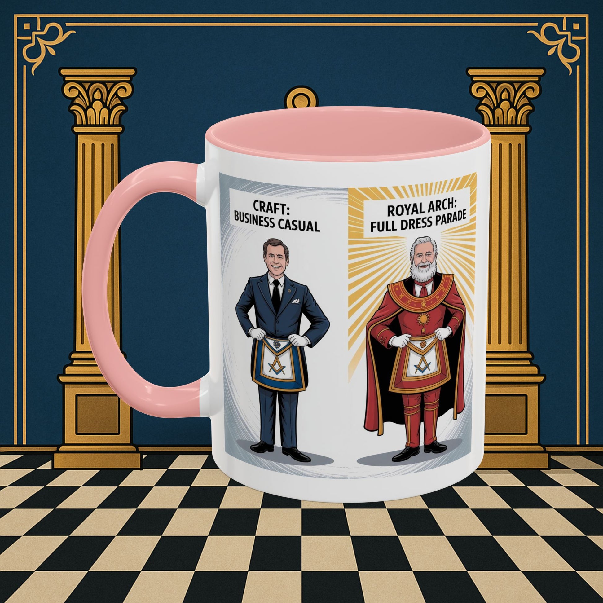 Masonic Mugs - Masonic Dress Code Decoded - Royal Arch