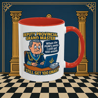 Masonic Mugs - Email Overload - Deputy Provincial Grand Master Printify