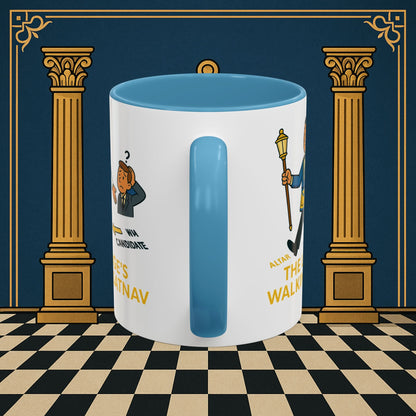 Masonic Mugs - The Lodge's Walking Satnav - Senior Deacon Printify
