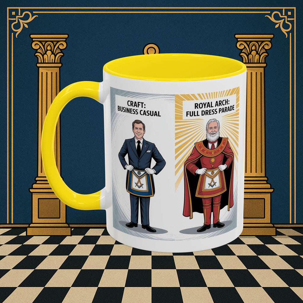 Masonic Mugs - Masonic Dress Code Decoded - Royal Arch