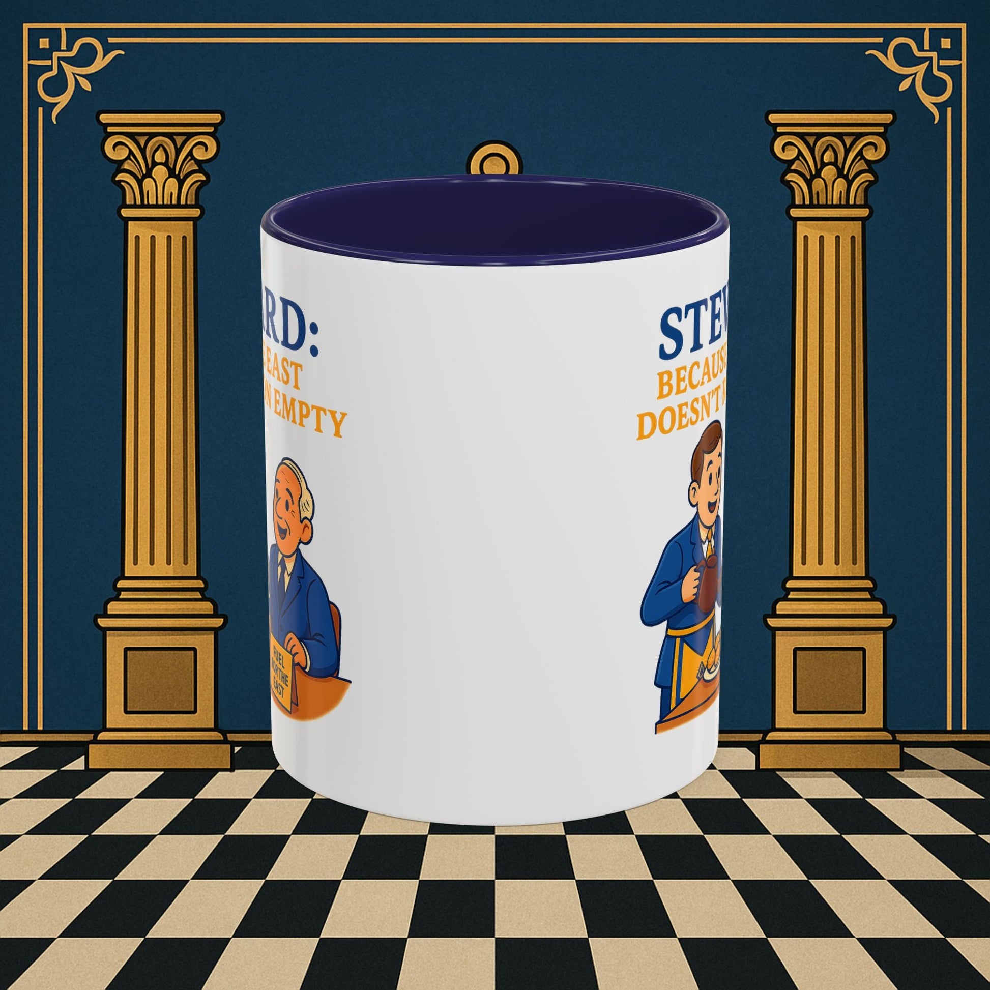 Masonic Mugs - Tea and Empires - Steward Printify