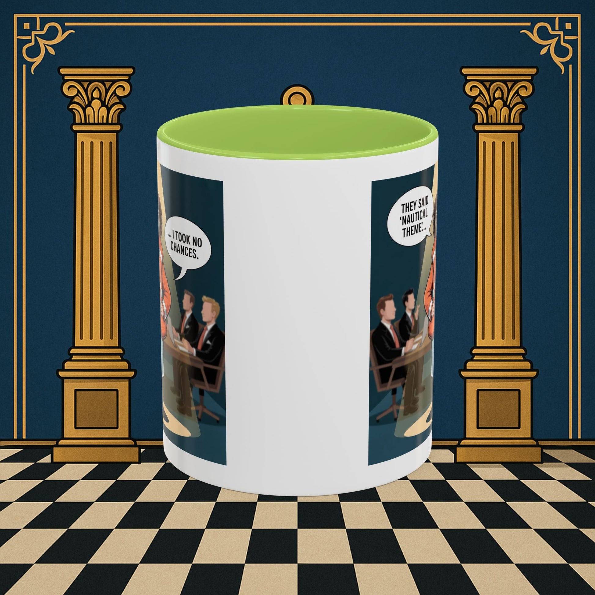 Masonic Mugs - Boardroom Baa - Royal Ark Mariner Printify