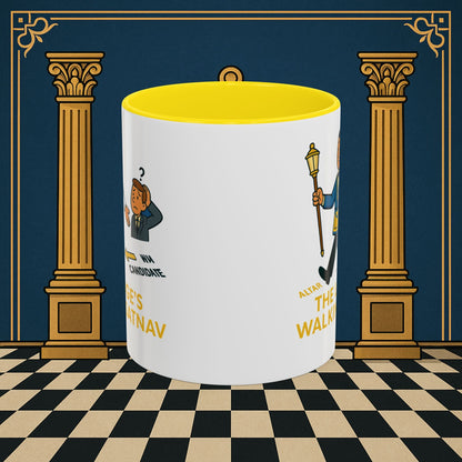 Masonic Mugs - The Lodge's Walking Satnav - Senior Deacon Printify