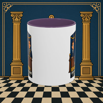 Masonic Mugs - Masonic Watchfulness - Senior Warden Printify