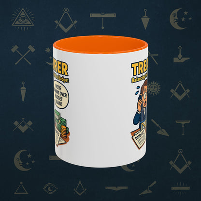 Masonic Mugs - Budget Blues - Treasurer Printify